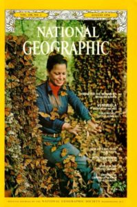 The August 1976 cover of National Geographic helped the world learn about the Monarch’s secret Mexico overwintering grounds.